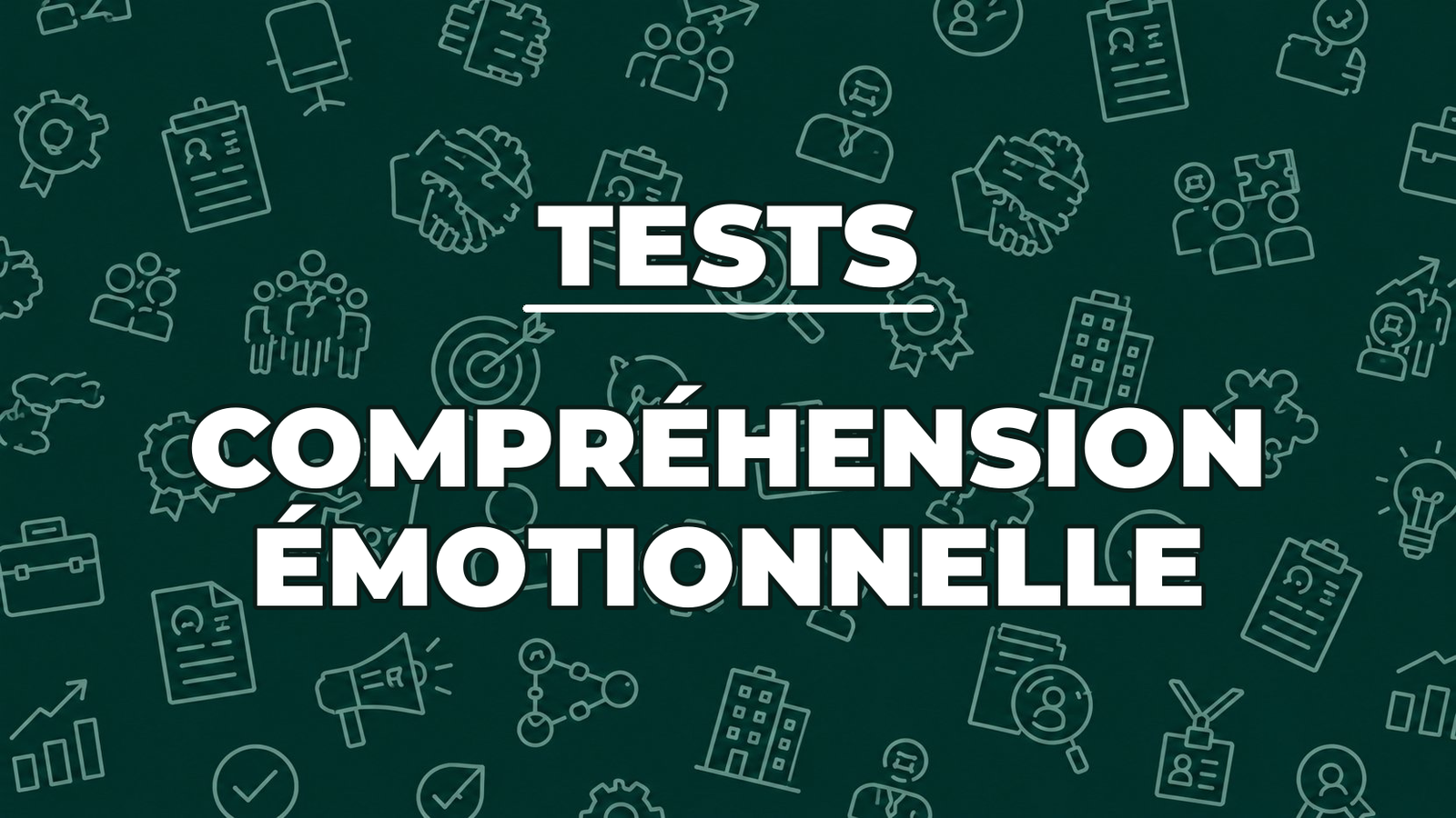 Visuel de couverture Smarter Than AI : « Compréhension émotionnelle », titre blanc sur fond vert à motifs d'icônes.